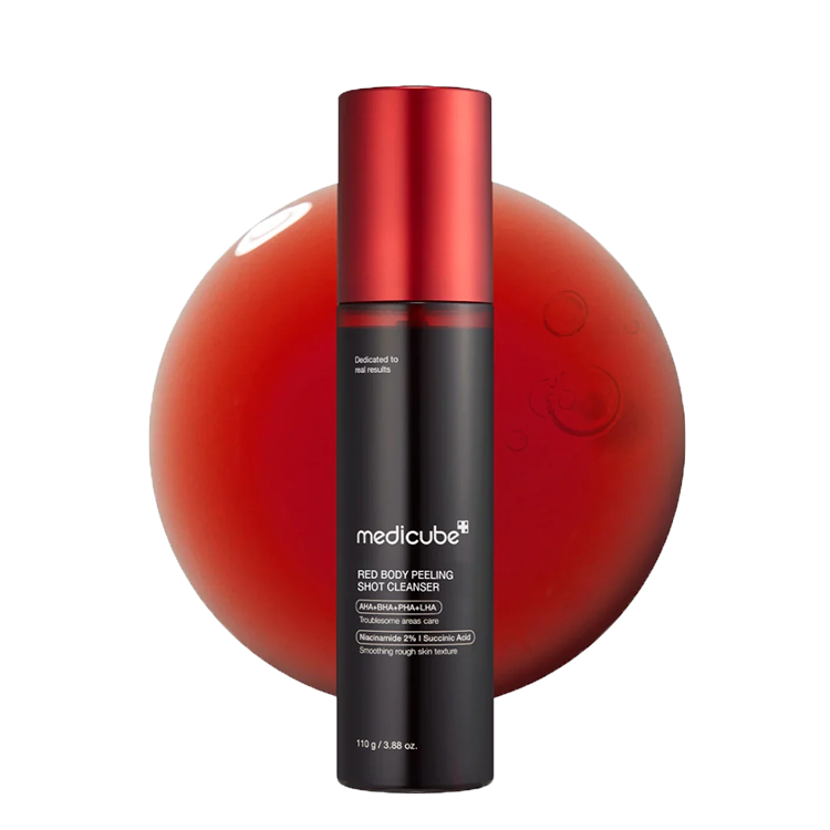 MEDICUBE RED GEL DE DUCHA EXFOLIANTE EN SPRAY 110G