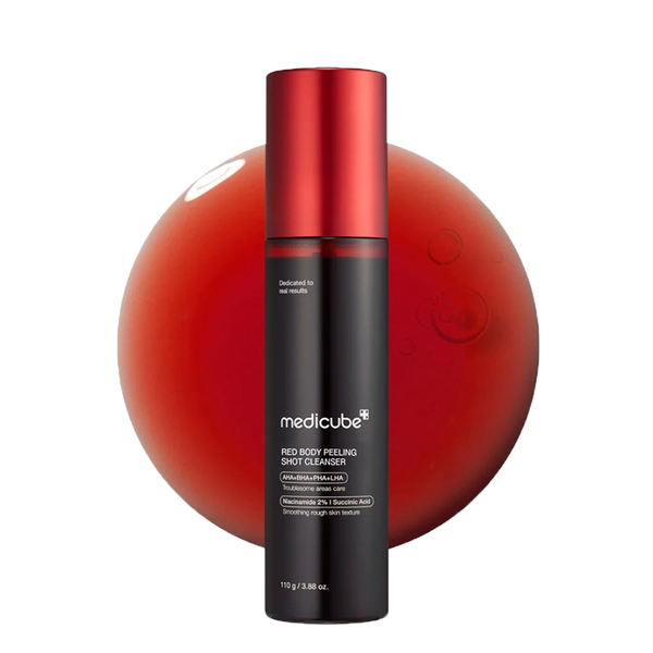 MEDICUBE RED GEL DE DUCHA EXFOLIANTE EN SPRAY 110G