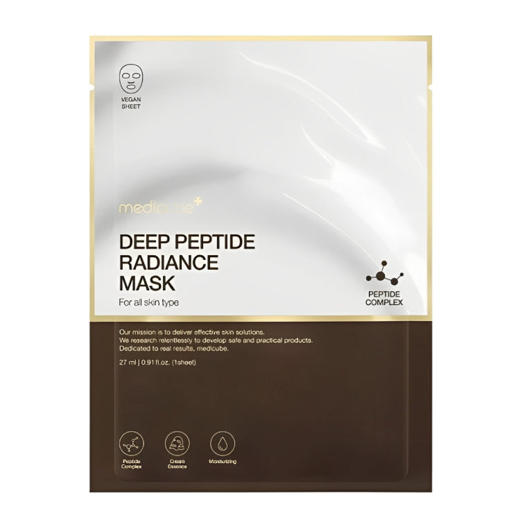 MEDICUBE (1EA) DEEP PEPTIDE RADIANCE MASK 27ML