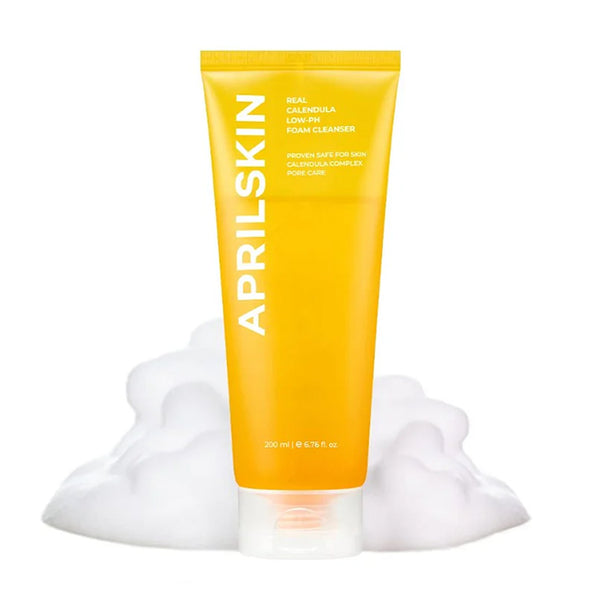 APRILSKIN REAL CALENDULA LOW-PH FOAM CLEANSER 200ML