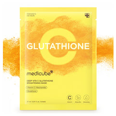 MEDICUBE DEEP VITA C GLUTATHIONE BRIGHTNING GEL MASK 1EA 27 ML