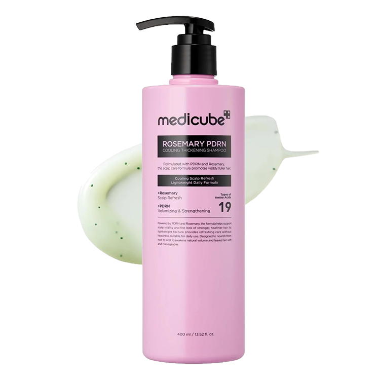 MEDICUBE ROSEMARY PDRN COOLING THICKENING SHAMPOO 400ML