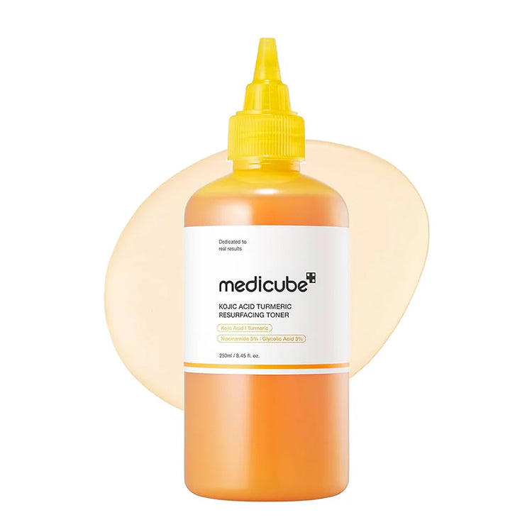 MEDICUBE KOJIC ACID TURMERIC RESURFACING TONER 250 ML