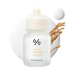DR. CEURACLE VEGAN NIACIN & RICE AMPOULE 30ML