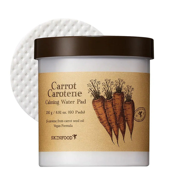 SKINFOOD CARROT CAROTENE CALMING WATER PAD 60EA