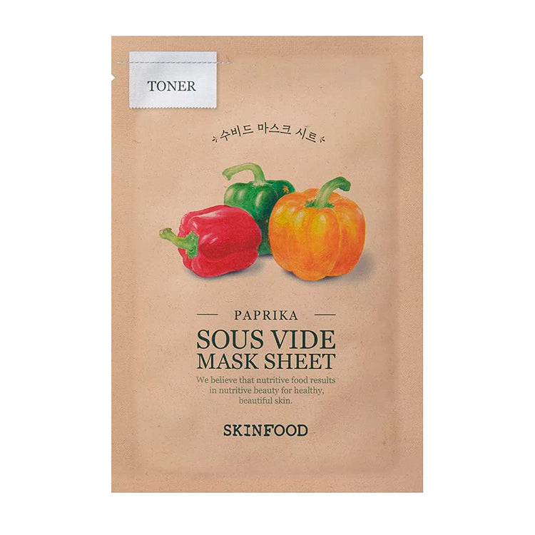 SKINFOOD PAPRIKA SOUS VIDE MASK SHEET 18G