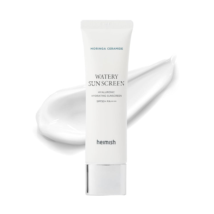HEIMISH MORINGA CERAMIDE HYALURONIC HYDRATING WATERY SUNSCREEN SPF50+ PA++++ 50ML