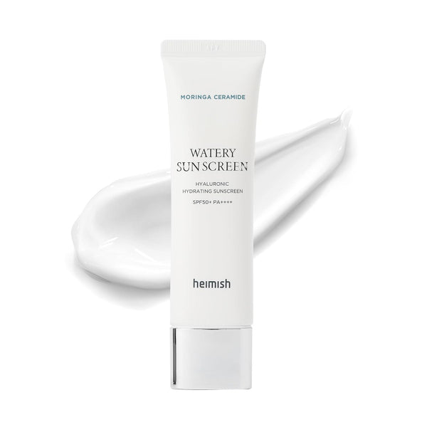 HEIMISH MORINGA CERAMIDE HYALURONIC HYDRATING WATERY SUNSCREEN SPF50+ PA++++ 50ML