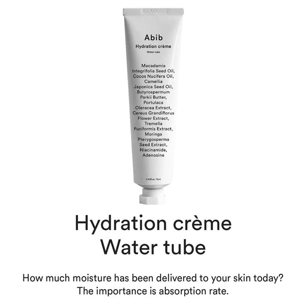 ABIB HYDRATION CREME WATER TUBE 75ML