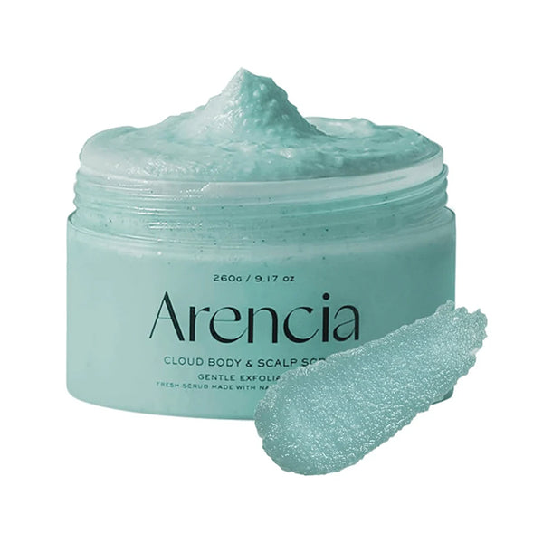 ARENCIA FRESH CLOUD BODY & SCALP SCRUB FRENCH MINT & LILY 260G