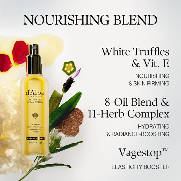 D'ALBA WHITE TRUFFLE AROMATIC SPRAY SERUM 120ML