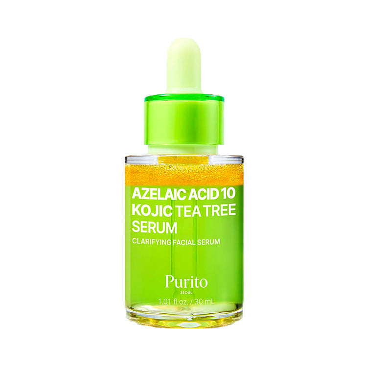 PURITO SEOUL AZELAIC ACID 10 KOJIC TEA TREE SERUM 30ML