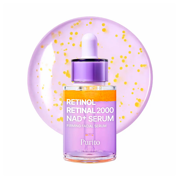 PURITO RETINOL RETINAL 2000 NAD+ SERUM FIRMING FACIAL SERUM 30ML