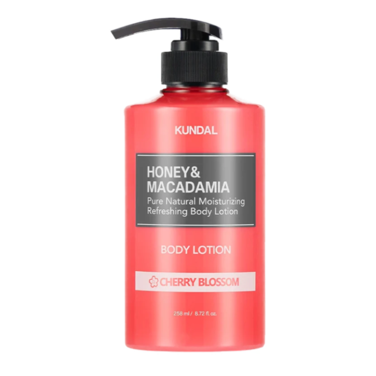 KUNDAL HONEY & MACADAMIA PURE NATURAL MOISTURIZING REFRESHING BODY LOTION 500ML