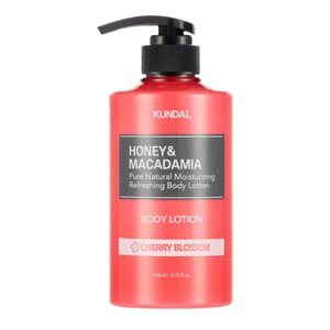 KUNDAL HONEY & MACADAMIA PURE NATURAL MOISTURIZING REFRESHING BODY LOTION 500ML