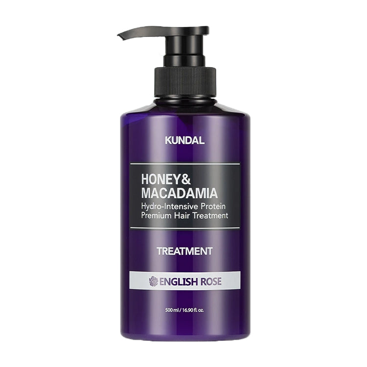 KUNDAL HONEY & MACADAMIA HAIR TREATMENT ENGLISH ROSE 500ML
