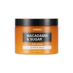 KUNDAL MACADAMIA & SUGAR BODY SCRUB 550G