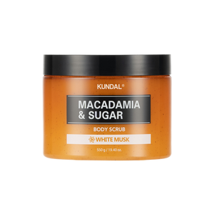 KUNDAL MACADAMIA & SUGAR BODY SCRUB 550G
