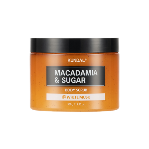 KUNDAL MACADAMIA & SUGAR BODY SCRUB 550G