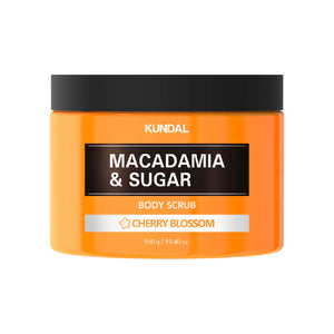 KUNDAL MACADAMIA & SUGAR BODY SCRUB 550G