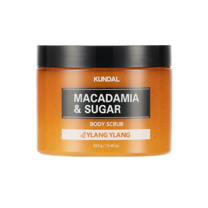 KUNDAL MACADAMIA & SUGAR BODY SCRUB 550G