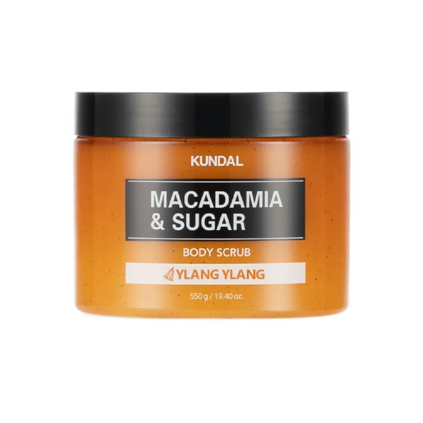 KUNDAL MACADAMIA & SUGAR BODY SCRUB 550G