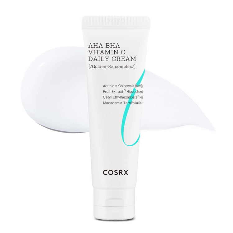COSRX AHA BHA VITAMIN C DAILY CREAM 50ML