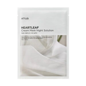ANUA HEARTLEAF CREAM MASK NIGHT SOLUTION 1EA 25ML