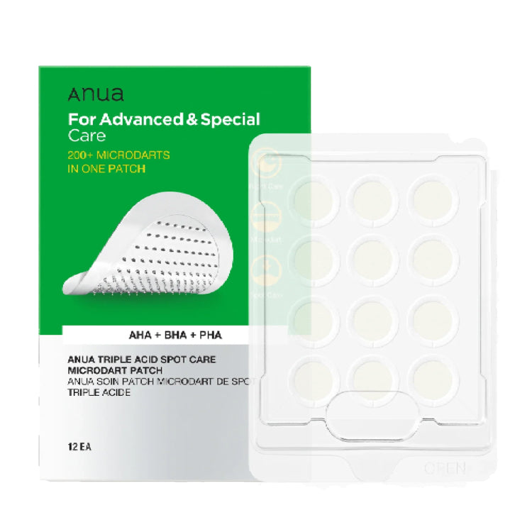 ANUA TRIPLE ACID SPOT CARE MICRODART PATCH 12EA