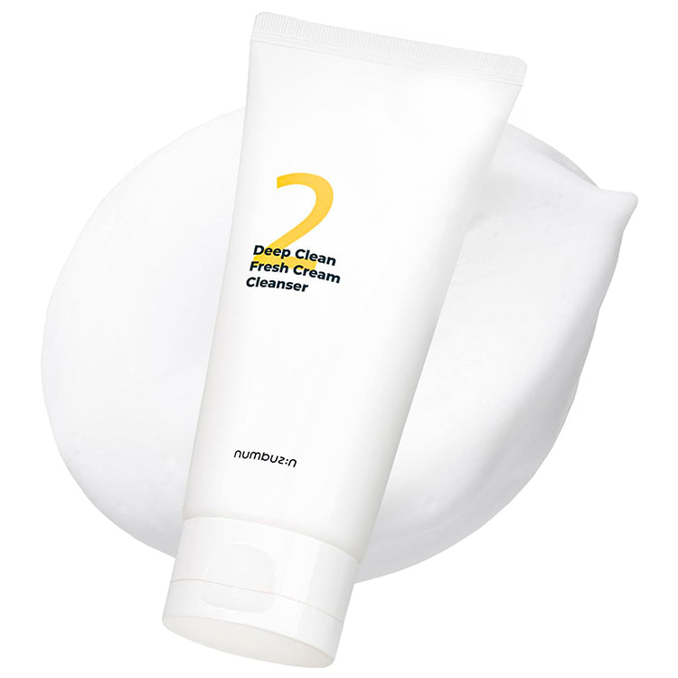 NUMBUZIN NO.2 DEEP CLEAN FRESH CREAM CLEANSER 120ML