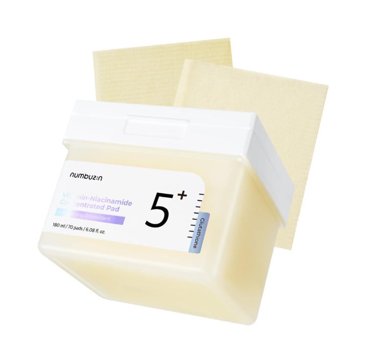 NUMBUZIN NO.5 VITAMIN-NIACINAMIDE CONCENTRATED PAD 180ML (70PADS)
