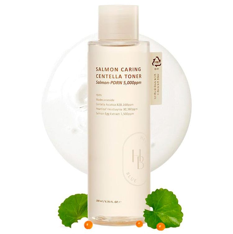 HEVE BLUE SALMON CARING CENTELLA TONER 200ML