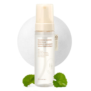 HEVE BLUE SALMON CARING CENTELLA BUBBLE CLEANSER 200ML