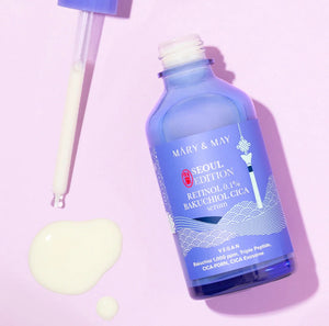 MARY&MAY RETINOL 0.1% BAKUCHIOL CICA SERUM 80ML