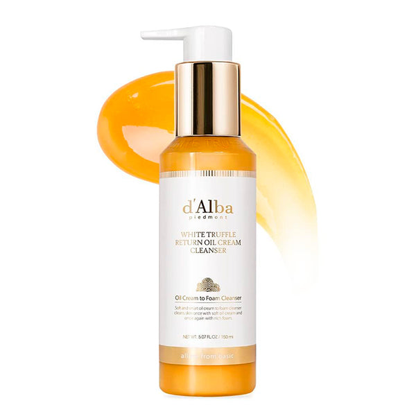 D'ALBA PIEDMONT ITALIAN WHITE TRUFFLE RETURN OIL CREAM CLEANSER 150ML
