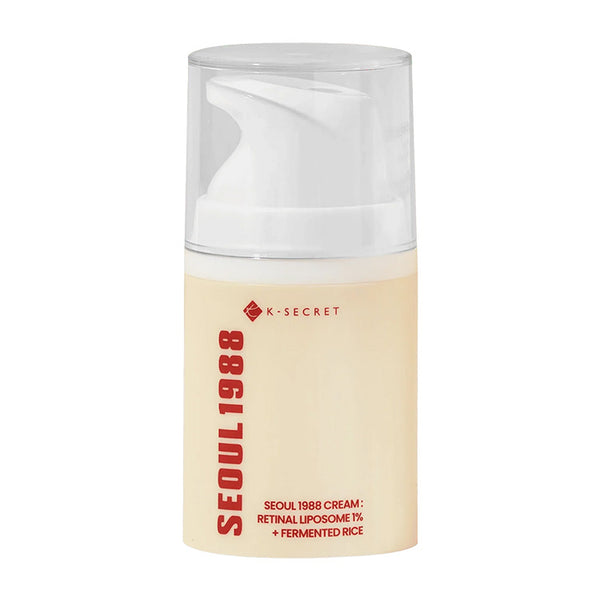 K-SECRET SEOUL 1988 CREAM: RETINAL LIPOSOME 1% + FERMENTED RICE 50ML