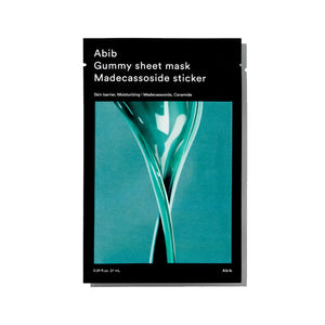 ABIB GUMMY SHEET MASK MADECASSOSIDE STICKER