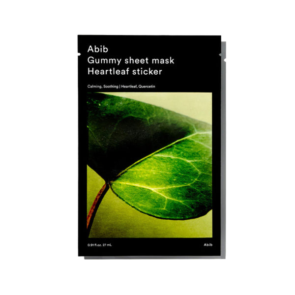 ABIB GUMMY SHEET MASK HEARTLEAF STICKER