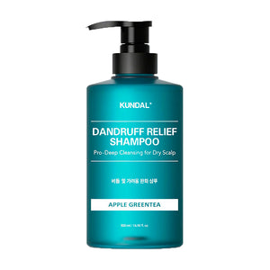 KUNDAL DANDRUFF RELIEF SHAMPOO APPLE GREEN TEA 500ML