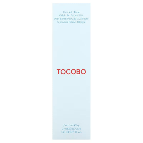 TOCOBO COCONUT CLAY CLEANSING FOAM 150ML