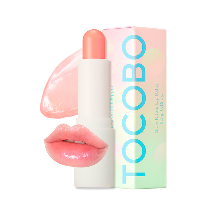 TOCOBO GLOW RITUAL LIP BALM 001 CORAL WATER 3.5G