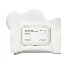 INNISFREE OLIVE VITAMIN E REAL CLEANSING TISSUE 150G x30UNI