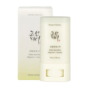 BEAUTY OF JOSEON MATTE SUN STICK MUGWORT + CAMILIA  18G