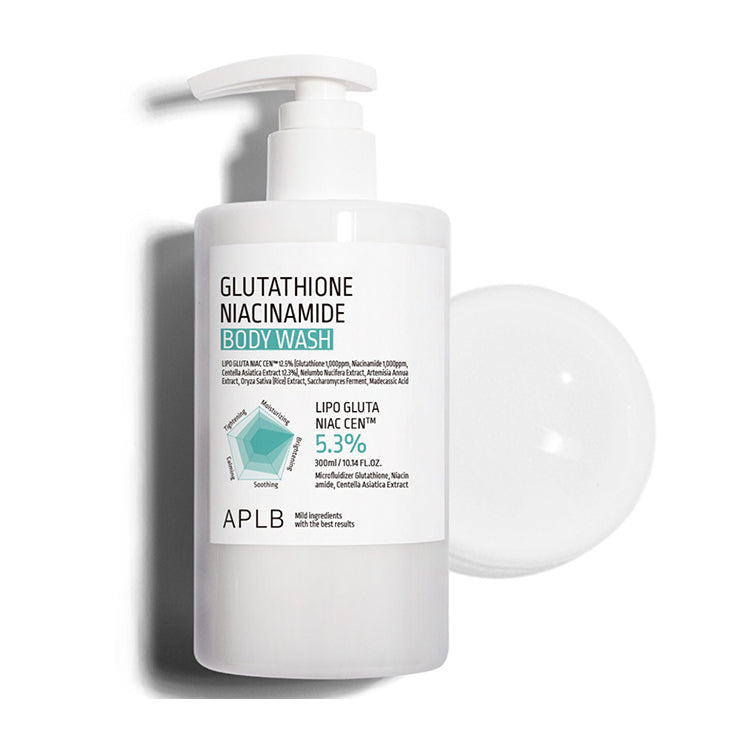 APLB GLUTATHIONE + NIACINAMIDE BODY WASH 300ML