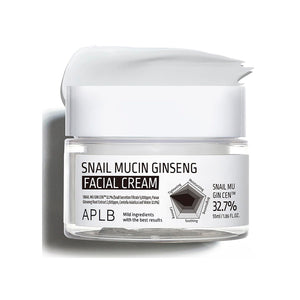 APLB SNAIL MUCIN GINSENG FACIAL CREAM 55ML
