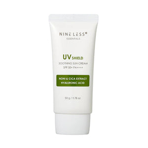 NINELESS ESSENTIALS UV SHIELD SOOTHING SUN CREAM SPF 50+ PA++++