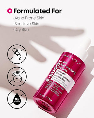 NINELESS B-BOOST 10% NIACINAMIDE SERUM 30ML