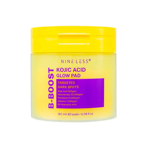 NINELESS B-BOOST KOJIC ACID GLOW 80 PADS