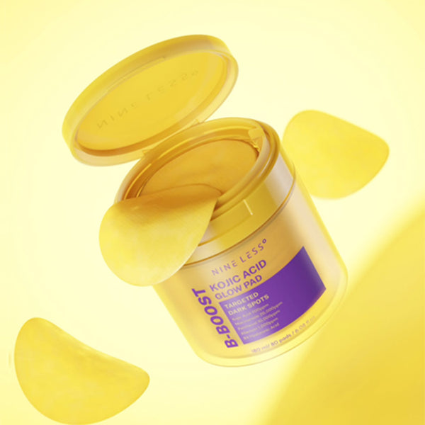 NINELESS B-BOOST KOJIC ACID GLOW 80 PADS