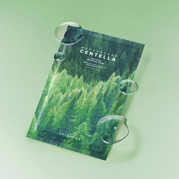 SKIN1004 MADAGASCAR CENTELLA TEA-TRICA RELAXING BEAUTY MASK 5 SHEETS 24 ML